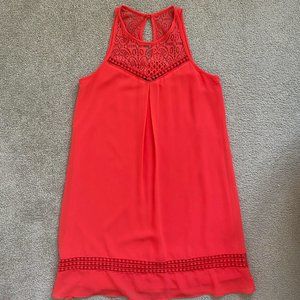Coral dress, size S